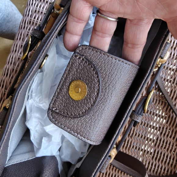 Monogram Canvas And Leather Fashion Bag - Picture 9 of 15